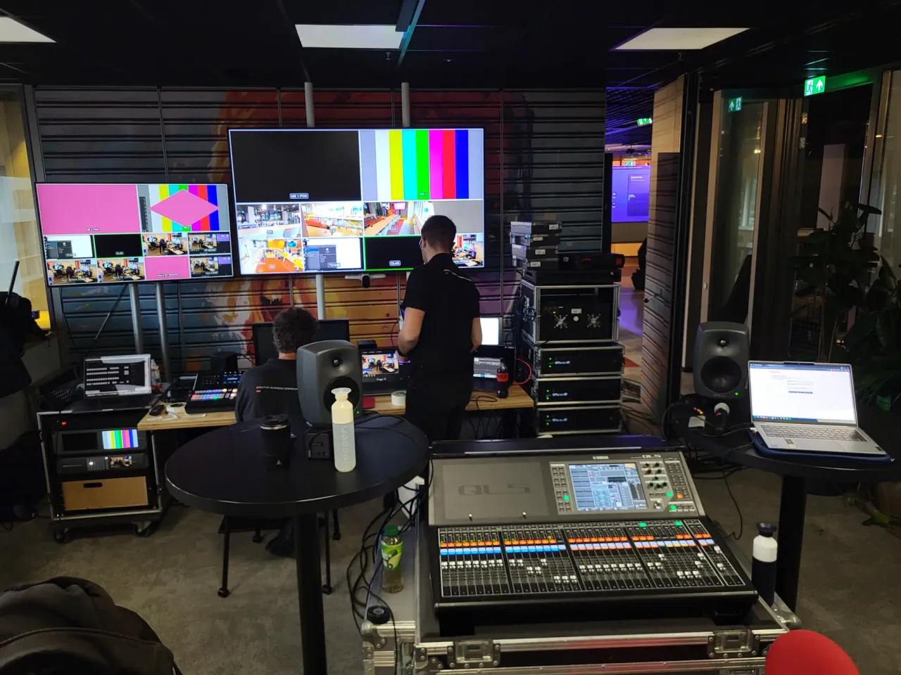 Broadcastregie met multiview en schakeltechniek